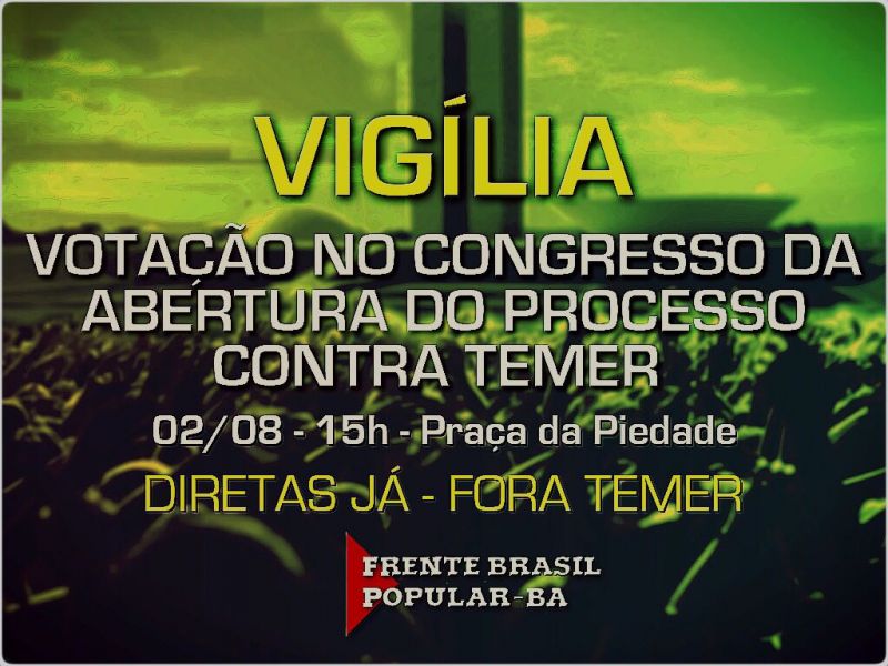 vigilia temer